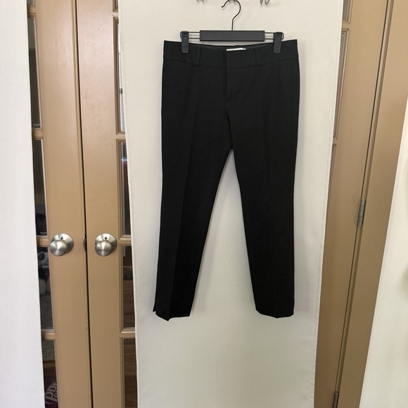 Banana Republic Pants - Banana Republic Womens 4P Petite Black The Sloan Fit Slacks Dress Pants